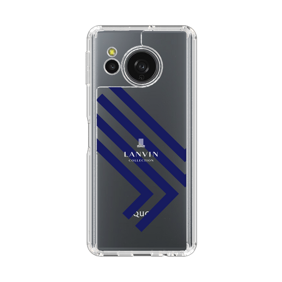 スリムプロテクションケース［ LANVIN COLLECTION - ロゴ - ネイビー ］