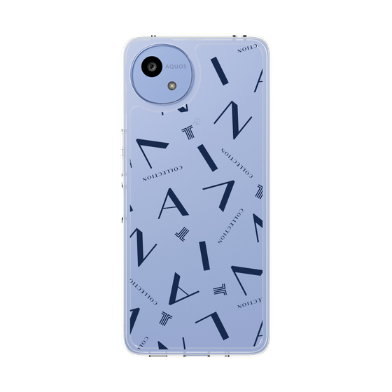 スリムプロテクションケース［ LANVIN COLLECTION - タイポグラフィ ］