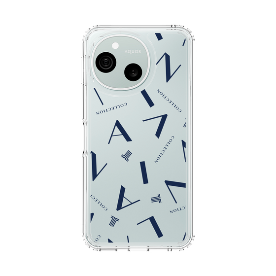 スリムプロテクションケース［ LANVIN COLLECTION - タイポグラフィ ］