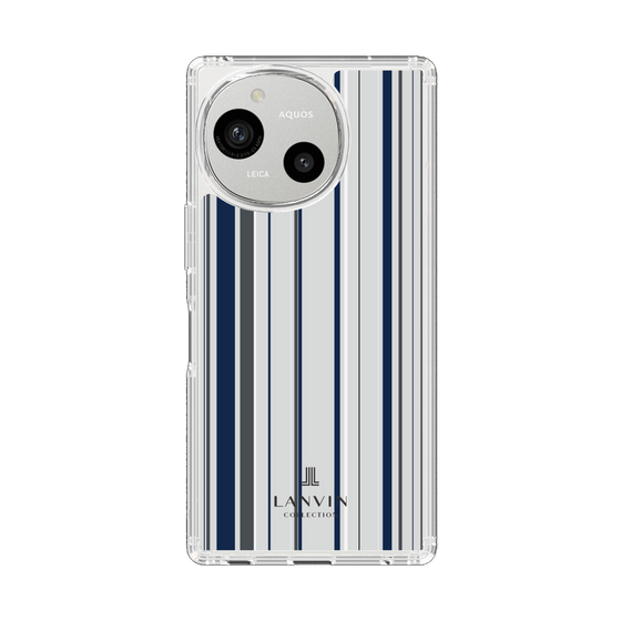 スリムプロテクションケース［ LANVIN COLLECTION - ストライプ ］