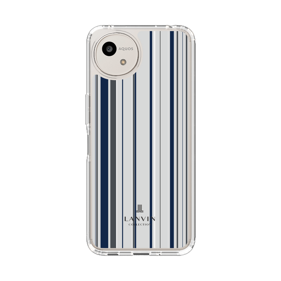 スリムプロテクションケース［ LANVIN COLLECTION - ストライプ ］