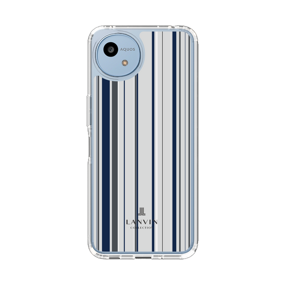 スリムプロテクションケース［ LANVIN COLLECTION - ストライプ ］