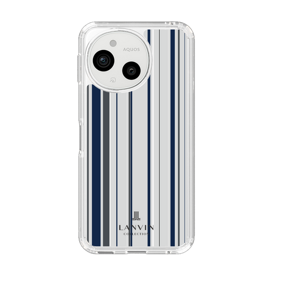 スリムプロテクションケース［ LANVIN COLLECTION - ストライプ ］
