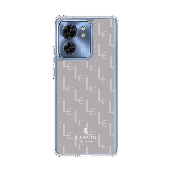 スリムプロテクションケース［ LANVIN COLLECTION - ジオメトリック - ライラック ］