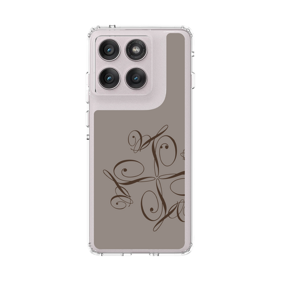 スリムプロテクションケース［ LANVIN COLLECTION - 筆記体ロゴ ］