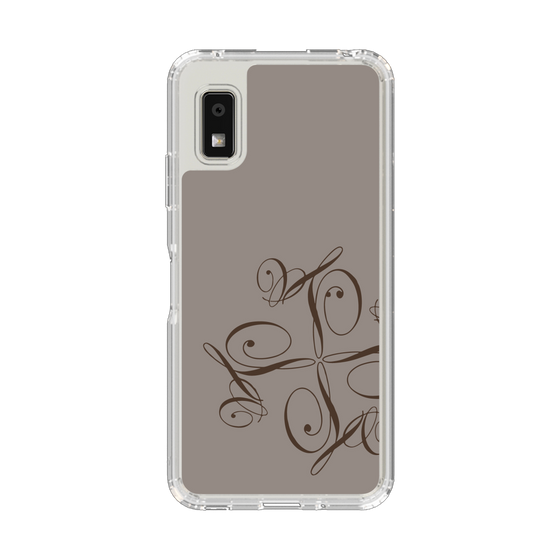 スリムプロテクションケース［ LANVIN COLLECTION - 筆記体ロゴ ］