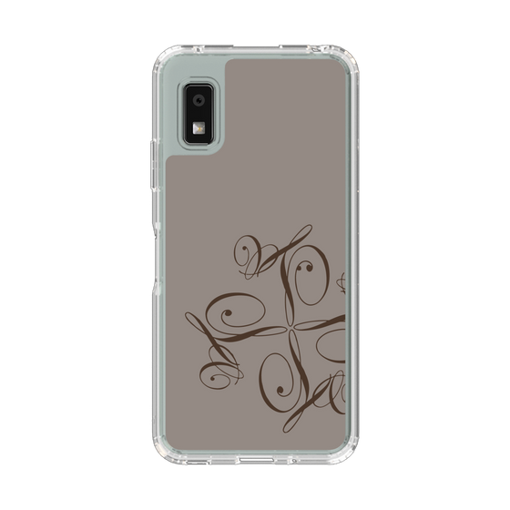 スリムプロテクションケース［ LANVIN COLLECTION - 筆記体ロゴ ］