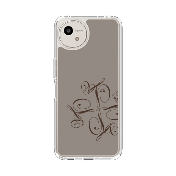 スリムプロテクションケース［ LANVIN COLLECTION - 筆記体ロゴ ］