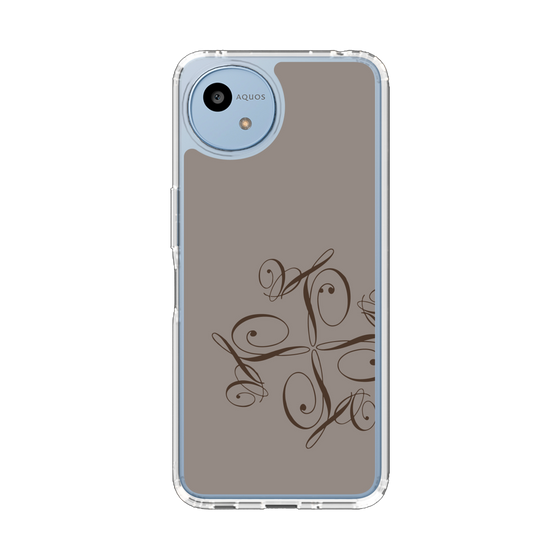 スリムプロテクションケース［ LANVIN COLLECTION - 筆記体ロゴ ］