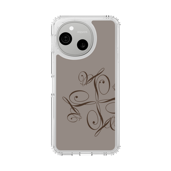 スリムプロテクションケース［ LANVIN COLLECTION - 筆記体ロゴ ］