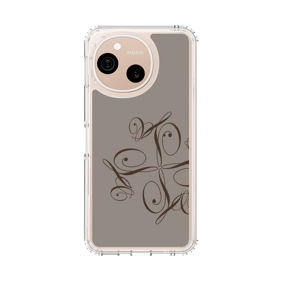 スリムプロテクションケース［ LANVIN COLLECTION - 筆記体ロゴ ］