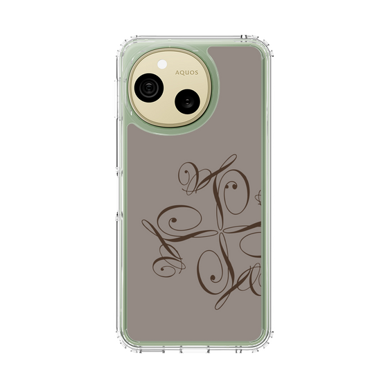 スリムプロテクションケース［ LANVIN COLLECTION - 筆記体ロゴ ］