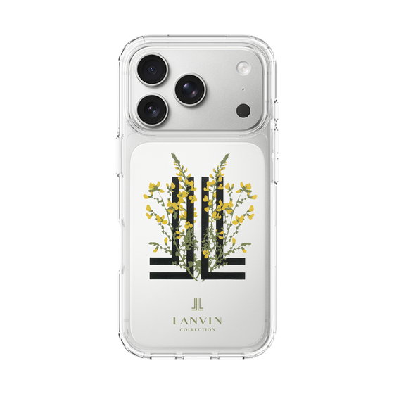 スリムプロテクションケース［ LANVIN COLLECTION - フラワー ］