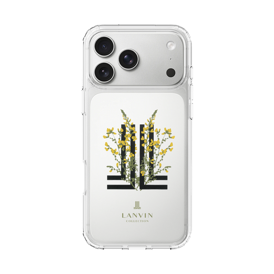 スリムプロテクションケース［ LANVIN COLLECTION - フラワー ］