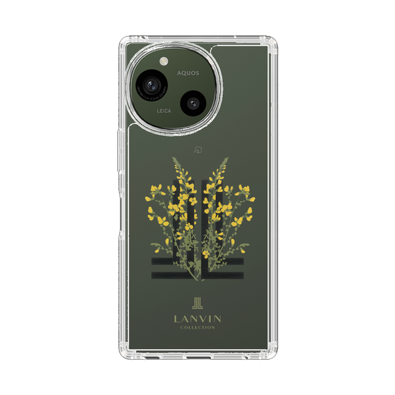 スリムプロテクションケース［ LANVIN COLLECTION - フラワー ］