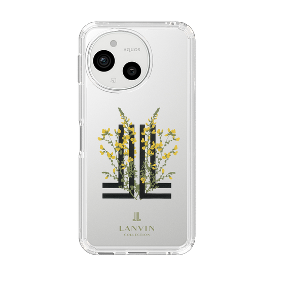 スリムプロテクションケース［ LANVIN COLLECTION - フラワー ］