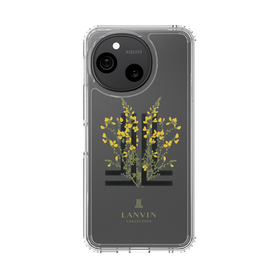 スリムプロテクションケース［ LANVIN COLLECTION - フラワー ］