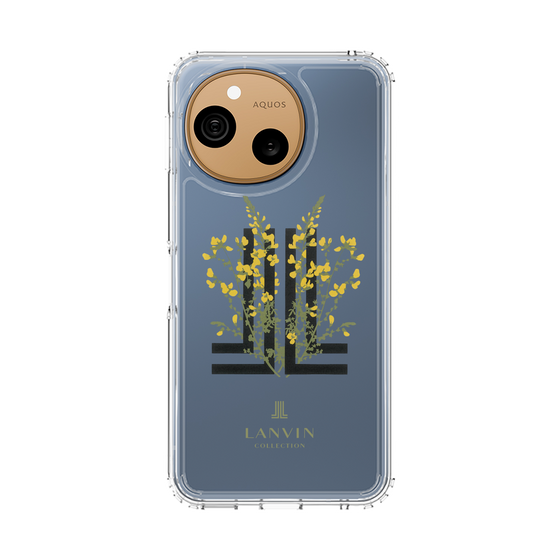 スリムプロテクションケース［ LANVIN COLLECTION - フラワー ］