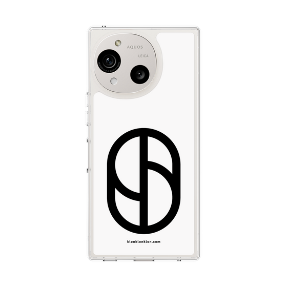 スリムプロテクションケース［ KLON - マーク - ホワイト ］