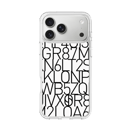 スリムプロテクションケース［ KLON - シリアルナンバー/A - ホワイト ］
