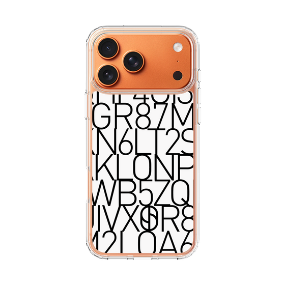 スリムプロテクションケース［ KLON - シリアルナンバー/A - ホワイト ］