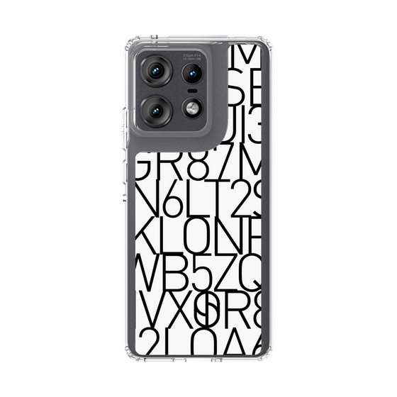 スリムプロテクションケース［ KLON - シリアルナンバー/A - ホワイト ］