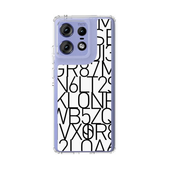 スリムプロテクションケース［ KLON - シリアルナンバー/A - ホワイト ］