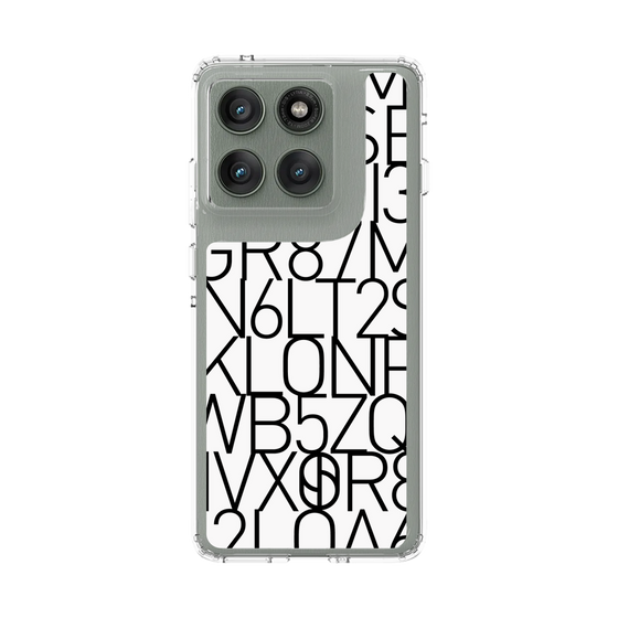 スリムプロテクションケース［ KLON - シリアルナンバー/A - ホワイト ］