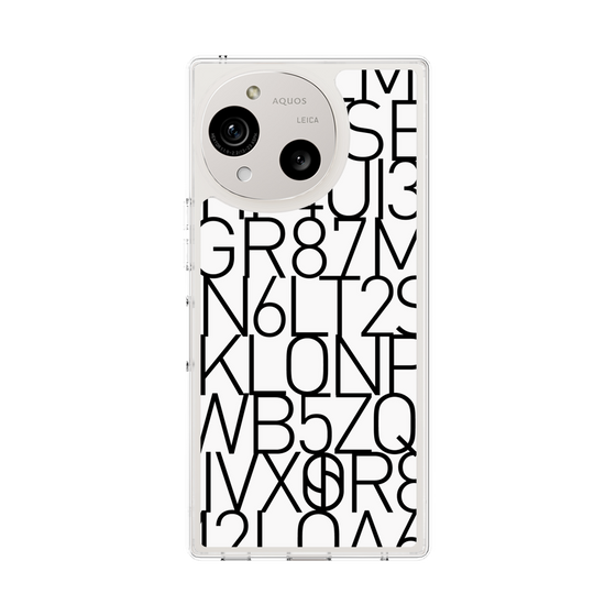 スリムプロテクションケース［ KLON - シリアルナンバー/A - ホワイト ］
