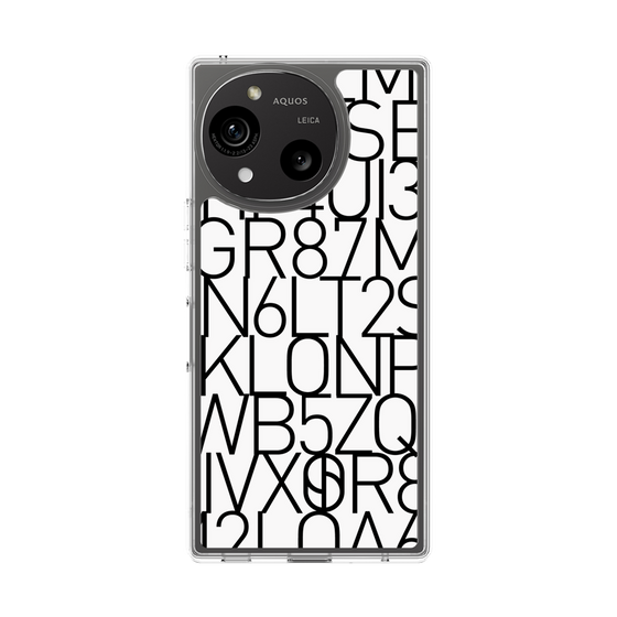 スリムプロテクションケース［ KLON - シリアルナンバー/A - ホワイト ］