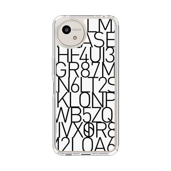 スリムプロテクションケース［ KLON - シリアルナンバー/A - ホワイト ］