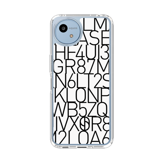 スリムプロテクションケース［ KLON - シリアルナンバー/A - ホワイト ］