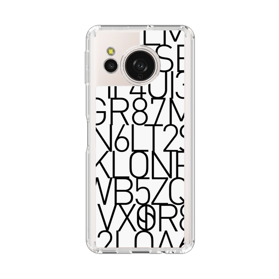 スリムプロテクションケース［ KLON - シリアルナンバー/A - ホワイト ］