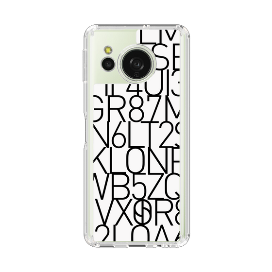 スリムプロテクションケース［ KLON - シリアルナンバー/A - ホワイト ］