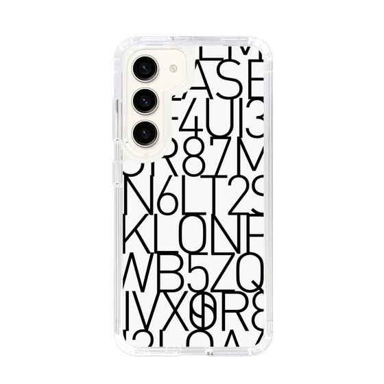 スリムプロテクションケース［ KLON - シリアルナンバー/A - ホワイト ］