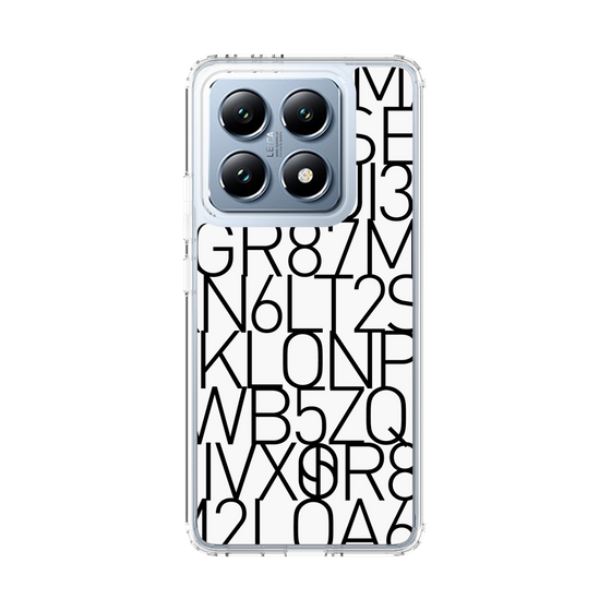 スリムプロテクションケース［ KLON - シリアルナンバー/A - ホワイト ］