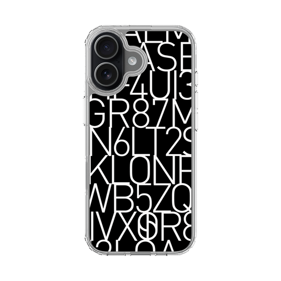 スリムプロテクションケース［ KLON - シリアルナンバー/A - ブラック ］