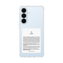 スリムプロテクションケース［ KLON - ラベル - ホワイト ］