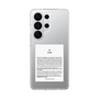 スリムプロテクションケース［ KLON - ラベル - ホワイト ］