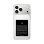 スリムプロテクションケース［ KLON - ラベル - ブラック ］