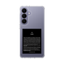 スリムプロテクションケース［ KLON - ラベル - ブラック ］