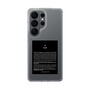 スリムプロテクションケース［ KLON - ラベル - ブラック ］