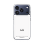 スリムプロテクションケース［ KLON - ロゴ - ホワイト ］