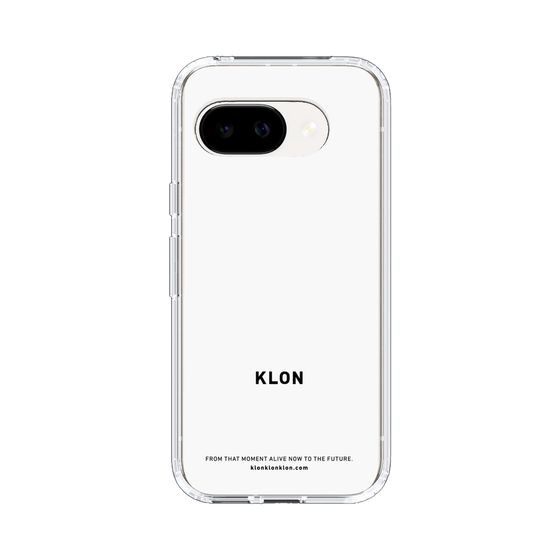 スリムプロテクションケース［ KLON - ロゴ - ホワイト ］