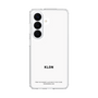 スリムプロテクションケース［ KLON - ロゴ - ホワイト ］
