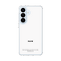 スリムプロテクションケース［ KLON - ロゴ - ホワイト ］