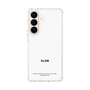 スリムプロテクションケース［ KLON - ロゴ - ホワイト ］
