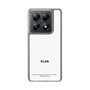 スリムプロテクションケース［ KLON - ロゴ - ホワイト ］