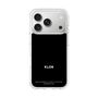スリムプロテクションケース［ KLON - ロゴ - ブラック ］