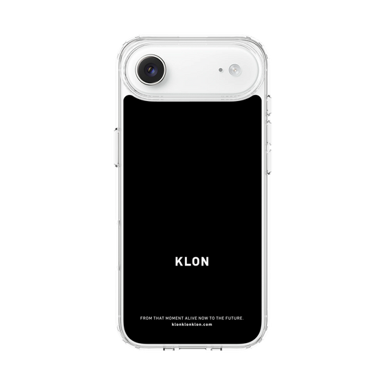 スリムプロテクションケース［ KLON - ロゴ - ブラック ］